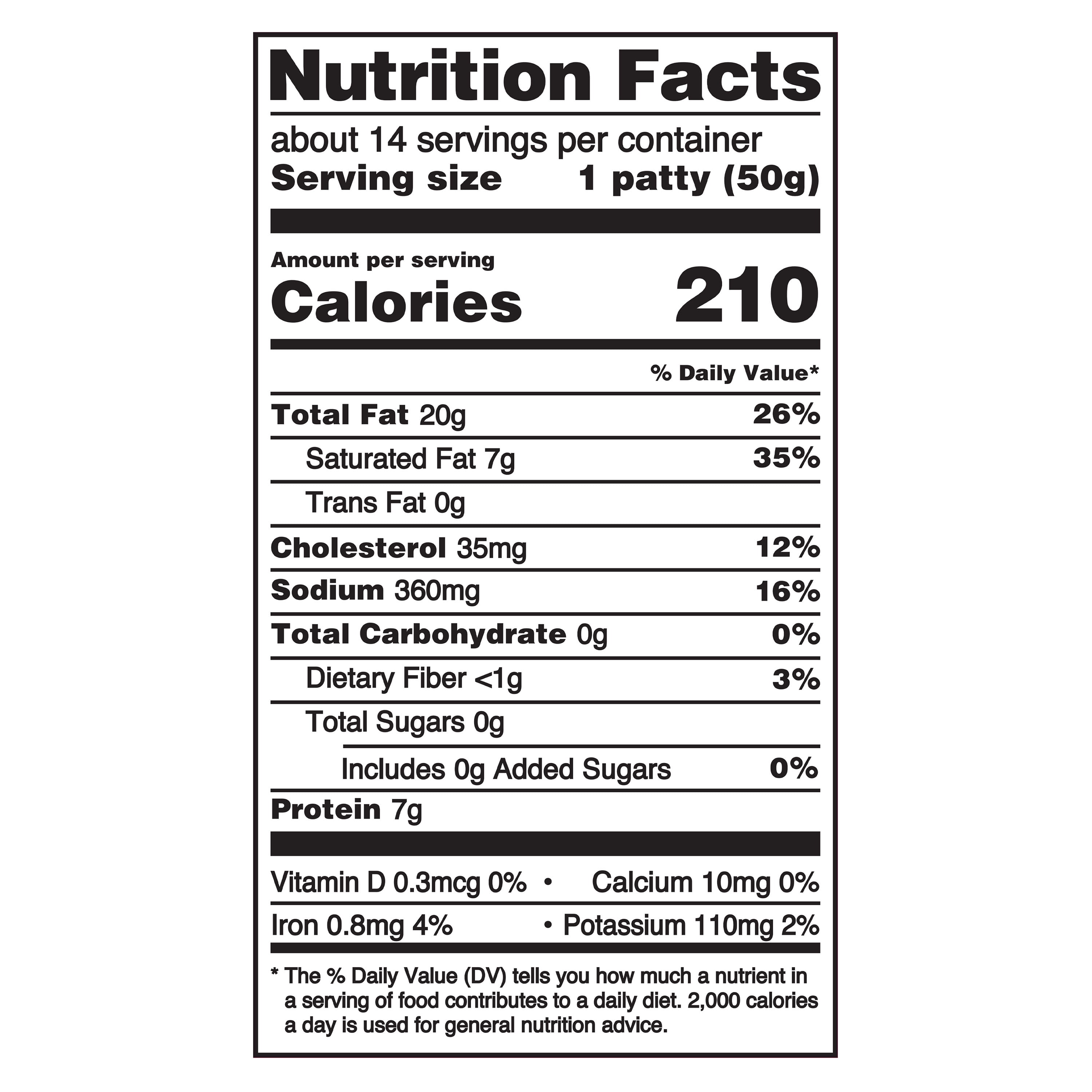 Great Value Fully Cooked Spicy Frozen Pork Sausage Patties, 24.92 oz bag