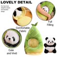 thumbnail image 5 of Bamboo Toy Panda: 14 Inch Plush Panda Gift For Kids Ages 4-6, Hugable And Cute, 5 of 5