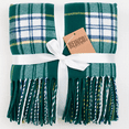 thumbnail image 4 of Cozy Tartan Plaid Design Throw Blanket - 50" x 60" (Green), 4 of 4