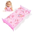 thumbnail image 3 of Mini Cama De Casa De Muñecas, Muebles De Dormitorio De Casa De Muñecas, Mini Cama Con Almohada Para Niños, 3 of 7