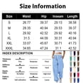 thumbnail image 3 of Kagetolytai Womens Scrub Pants Women's Sports Belt Pocket Fashion Patchwork Contrast Elastic Waist Pants Casual Sweatpants Pants Black Scrub Pants Woman Dark Gray S, 3 of 5