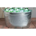 thumbnail image 2 of Refreshments Oval Stainles Steel Galvanized Beverage Tub, 2 of 6