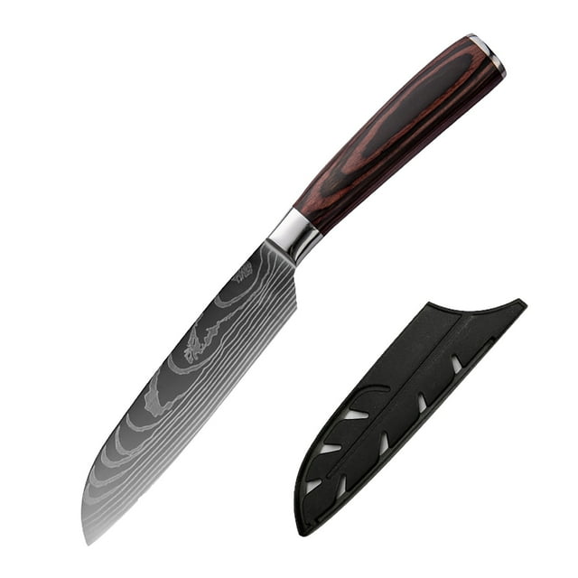A Cutter, Ongmies Meat Cutting Japanese Set of Kitchen Chef Cleaver Meat Vegetable Damascus Kitchen Set, Cutter, A Knife