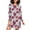 N196, variant on joogoo Flowers Roses Women's Long Sleeve Nightgown Sleepwear L