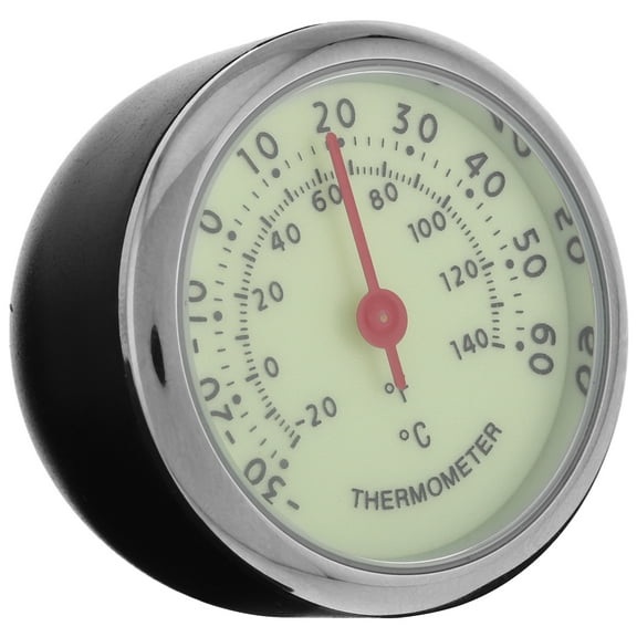 Rearview Mirror Anti-collision Strip Car Thermometer