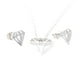 thumbnail image 1 of Cadena C Dije Y Aretes En Forma De Diamante Color Plateado Genérico diamanteplat, 1 of 4