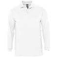 thumbnail image 1 of SOLS Mens Winter II Long Sleeve Pique Cotton Polo Shirt, 1 of 5