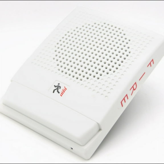 Edwards White Fire Alarm Speakers 25Vrms with FIRE marking MG4F-S2