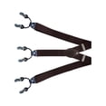 thumbnail image 3 of Casual hombres mujeres tirantes pantalones tirantes adultos ganchos botón correas elásticas cómodos tirantes en forma de Y para el trabajo boda Marrón, 3 of 8