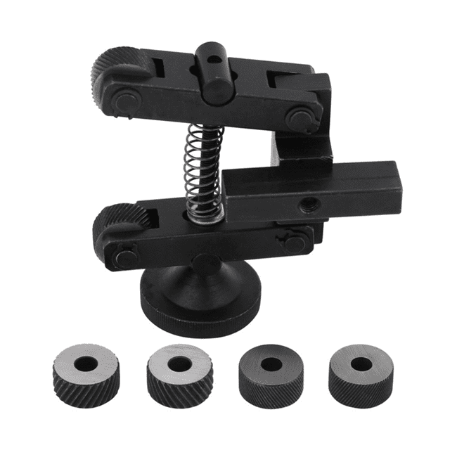Durable Knurling Tool Rack Knurling Device Adjustable Handle Pulley Lathe Tool