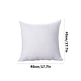 thumbnail image 3 of Aufmer 3 Pcs Breathable Cushion Core for Home/Hotel, Wrinkle-Resistant & Machine Washable, White Decorative Pillow Insert(White), 3 of 7