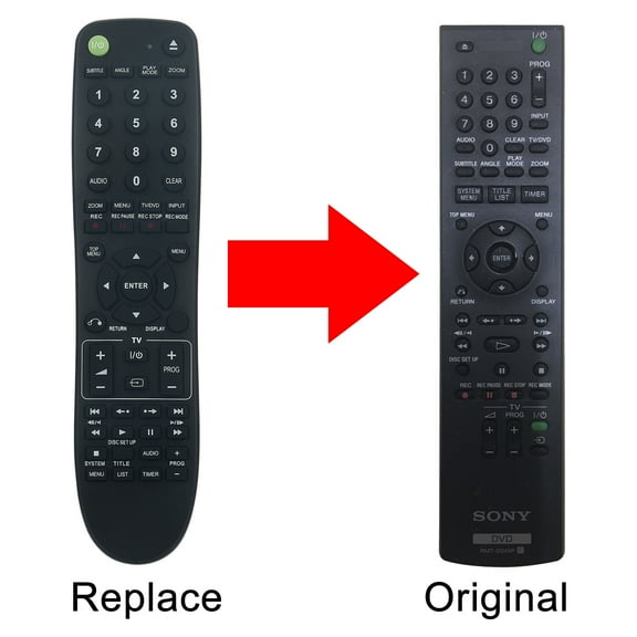 New Replace remote control fit for Sony DVD Recorder Rmt-d245p drgxd350 Rdrhx750