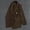 *Coffee, variant on Women's Double Breasted Blazer, Casual Long Sleeve Open Front Suit Jacket, Solid Color Office Coat Green,Womens Plus XXXL