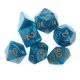 thumbnail image 2 of Dados Poliédricos de 7 Piezas Sunnimix para Juegos de Mesa Azul Verde, 2 of 6