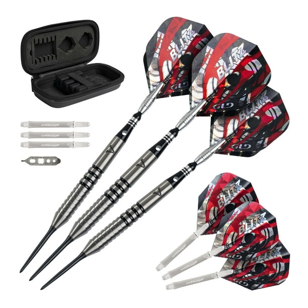 Viper Blitz 95 Tungsten Professional Steel Tip Dart Set, 26 Grams