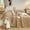 Khaki_Hot#2394, variant on Extra Thick Flannel Fleece Blanket, Double Layer, Super Soft & Warm Microfiber Cozy Throw for Bed, Couch & Office, 200x150cm, Multiple Colors