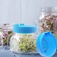 thumbnail image 1 of 2pcs Grow Bean Sprouts Alfalfa Seed Sprouting Lids Salad Sprouts Lids Plastic Jar Seed Sprouting Planting Lids, 1 of 7