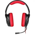 thumbnail image 2 of Diadema Gamer Corsair Hs35 3.5mm Refurbished PC, Ps4, Xbox One Negro, Rojo, 2 of 3