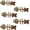 color-4C, variant on MMJ Cat Chew Toy Fishbone Shape Natural Catnip Silvervine Dental Health Enrichment 6.69in