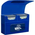 thumbnail image 2 of Monster Protectors Trading Card Double Deck Box with Self-locking Magnetic Closure - Blue (Fits Yugioh, Pokemon, Magic the Gathering Cards), 2 of 3