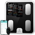 thumbnail image 1 of Báscula inteligente CLORIS para peso corporal, grasa corporal, báscula digital para baño para un IMC preciso, composición de masa muscular, analizador de salud con aplicación Bluetooth, 1 of 5