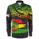 thumbnail image 1 of Camisas de manga larga con estampado 3D del emblema de Samoa polinesia de Harajuku de tamaño pequeño para hombres, blusa con solapa gráfica con patrones tribales de Samoa, 1 of 6