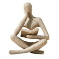 thumbnail image 1 of Estatua Decor Thinker UTTCMK, estantería para lectura, color beige, 1 of 7