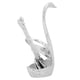 thumbnail image 5 of Juego de cucharas - Soporte en forma de cisne de aleación de zinc Juego de cucharas de postre de frutas Vajilla de cocina Suministros para bodas(Plata), 5 of 5