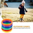 thumbnail image 4 of Anillos de lanzamiento de trampas de juguete para niños para carnaval de niños, 36 piezas, bolsa de frijoles de madera para piscina, juegos de fiesta para interiores, 4 of 6