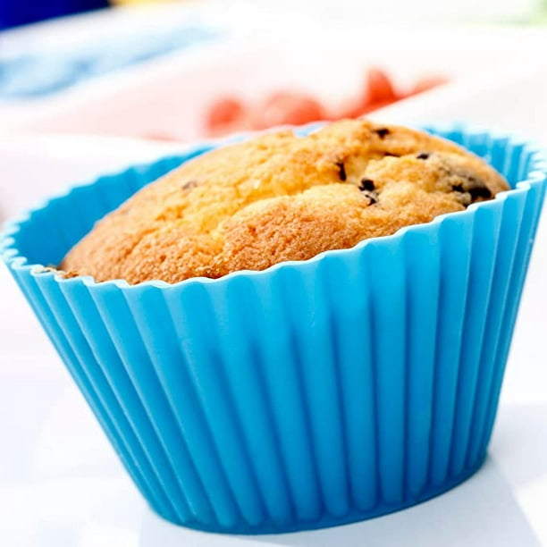 SHAR Moules à muffins en silicone - 25 pièces - Moules à cupcakes