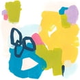 thumbnail image 3 of Vess, June Erica 20x20 Black Modern Framed Museum Art Print Titled - Shorthand IX, 3 of 5