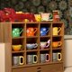 thumbnail image 2 of 1/6 Portavasos Estante de Almacenamiento Mini LibreríA de Madera Maciza Gabinete Casa de MuñEcas Mini Modelo Casa de MuñEcas Sala de Estudio Accesorios B, 2 of 10