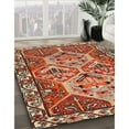 thumbnail image 3 of Ahgly Company Machine Washable Indoor Rectangle Traditional Sand Brown Area Rugs, 5' x 7', 3 of 7