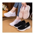 thumbnail image 6 of Breathable Mesh Slip-On Casual Sneakers – Lightweight Fashion Shoes Anti-Slip Women's Walking Shoes Breathable and Adjustable Women Sneakers, 6 of 10