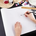 thumbnail image 3 of 14.7 Inch x 5.5 Yards Double Primed Cotton Canvas White Canvas Roll 0.3mm Thick Cotton Canvas Roll for Painting Double Primed Gesso Canvas Paper for Oil and Acrylic Paint Art Projects DIY, 3 of 6