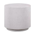 thumbnail image 2 of Pemberly Row 17.8"H Light Speckled Concrete Stone Side Table in Gray, 2 of 7