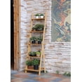 thumbnail image 7 of Corner Ladder Shelf Storage Shelving, 5 Tier Books/CDs/Albums/Files Holder in Living Room Home Office,Simple Assembly, 7 of 7