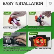 61 Ink Cartridges Compatible for HP 61XL 61 XL for Envy 4500 4501 4502 5530 Deskjet 2540 30501000 1050 1056 1510 1512 1010 1055 OfficeJet 4630 Printer International Version (2 Black)