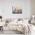 thumbnail image 6 of Rustic Cotton Wall Decor 12x16inch Floral Wall Decor Bathroom Decor Wall Hanging For Living Room Decor Farmhouse Wall Art For Bathrooms Flower Canvas Office Dining Room Kitchen Bedroom Bathroom Decor, 6 of 6