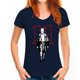thumbnail image 3 of Stranger Style Pop Culture Things Eleven Cosplay White T-Shirt Size M-3XL, 3 of 5