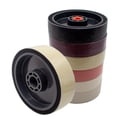 thumbnail image 2 of 6 Inch Soft Resin Diamond Grinding Wheel Gemstone Jade Glass Crystal Lens Polish, 2 of 5