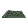 thumbnail image 2 of Ahgly Company Indoor Rectangle Persian Turquoise Blue Traditional Area Rugs, 2' x 3', 2 of 4