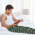 thumbnail image 5 of Logiee Colorful Mallard Duck Print Pajama Pants for Men,Men’s Pajama Bottoms,Mens PJ Pants with Pockets & Button Fly-X-Large, 5 of 6