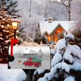thumbnail image 2 of Funda para buzón Dacawin Red Truck Snowy Xmas 53 x 46 cm, 2 of 9
