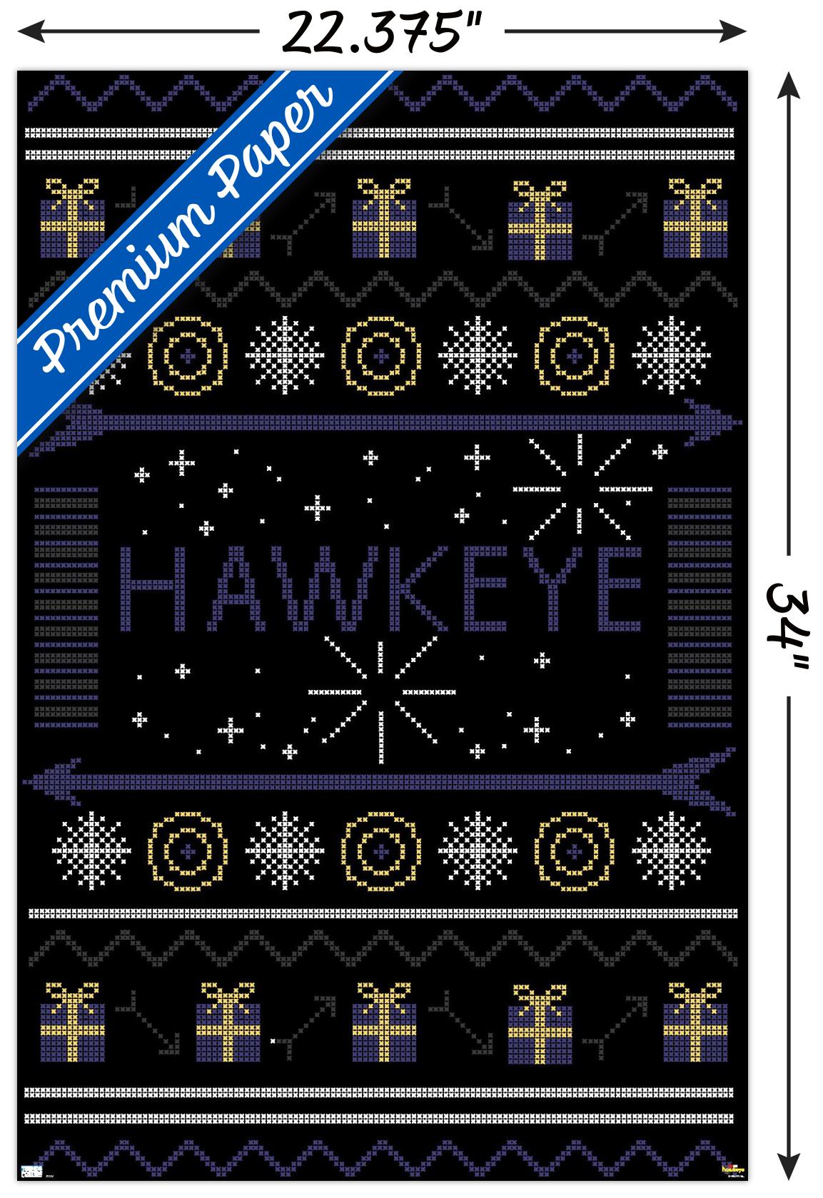 Marvel Hawkeye - Hawkeye Sweater Wall Poster, 22.375" x 34"