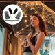 thumbnail image 2 of BRIGHTFUFU 1 juego de guantes de encaje encantadores, orejas de conejo, diadema, horquilla, collar de cosplay (negro), 2 of 8