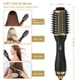 VANBAR Blow Hair Dryer Brush 4 in 1 Hot Air Brush,One Step Volumizer for Hair Drying&Styling