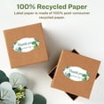 thumbnail image 3 of Avery EcoFriendly Oval Scalloped Labels, 1-1/8" x 2-1/4", 1,050ct, 3 of 10