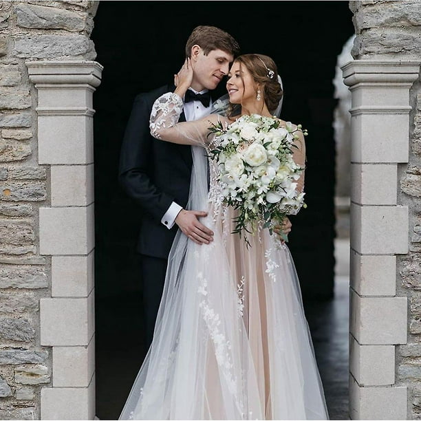 Velo De Capa De Encaje De Tul, Velo De Capa Real, ... - Vicedeal