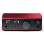 Focusrite Scarlett Solo Studio 4th Gen Recording Interface+Mic+Boom+Pop Filter